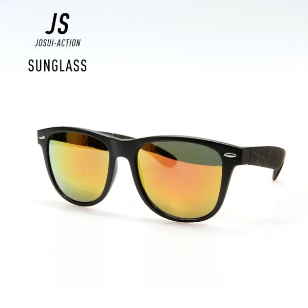 JS JOSUI-ACTION ジョスイアクション サングラス K301A-3 -BKGO- Red...