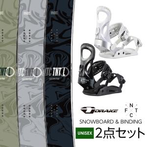 FNTC 取付無料 FNTC TNT R スノーボード ＆ DRAKE ドレイク KING