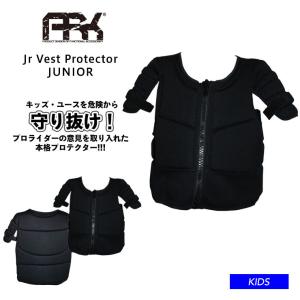 21-22 ARK エーアールケー Jr Vest Protector プロテクター スノーボード 子供用 キッズ ジュニア｜moresnow