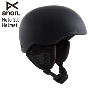 正規品 23-24 anon アノン Helo 2.0 Helmet ヘロー BLACK ヘルメット スノーボード スキー｜moresnow