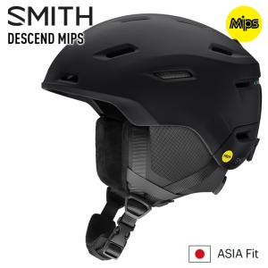 SMITH MISSION スキー スノボ ヘルメット ブラック Sサイズ SMITH（スミス） DESCEND MIPS 010276281 スキー/スノーボード