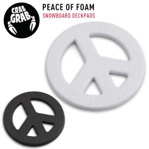 正規品 クラブグラブ CRABGRAB スノーボード デッキパッド PEACE OF FOAM ウインタースポーツ 小物｜moresnow