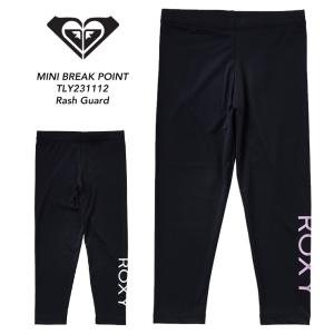 2023年春夏モデル ROXY ロキシー キッズ MINI BREAK POINT ミニブレークポイント TLY231112 ラッシュレギンス｜moresnow