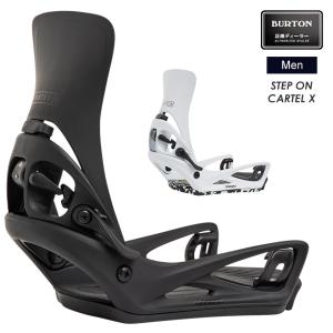 BURTON　CARTEL X スノーボードビンディング　カービング　Mサイズ BURTON（バートン） 26-27 BURTON/バートン STEP ON CARTEL X EST