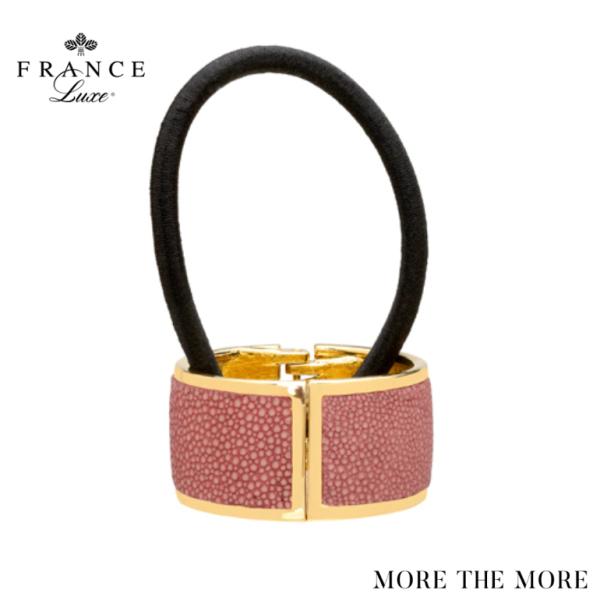 France Luxe フランス ラックス スティング レイ カフポニー（ピンク アートデコ）ヘアカ...