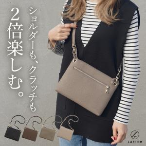 サコッシュ ショルダーバッグ レディース 軽い 本革 ミニショルダー バッグ ブランド 革 プレゼント ギフト ラシエム｜LASIEM