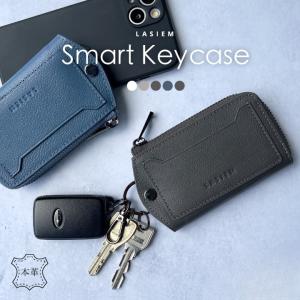 キーケース メンズ スマートキー 本革 L字ファ...の商品画像