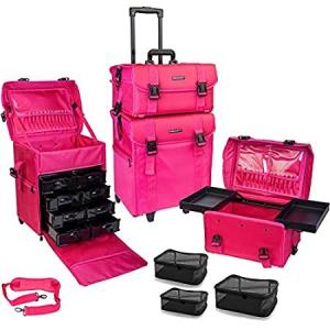 SHANY Soft Makeup Artist Rolling Trolley Cosmetic ...