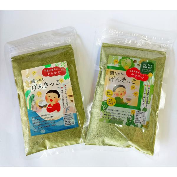 通常タイプの「菌ちゃんげんきっこ」と「グリーンタイプ」を組み合わせて [爆買]
