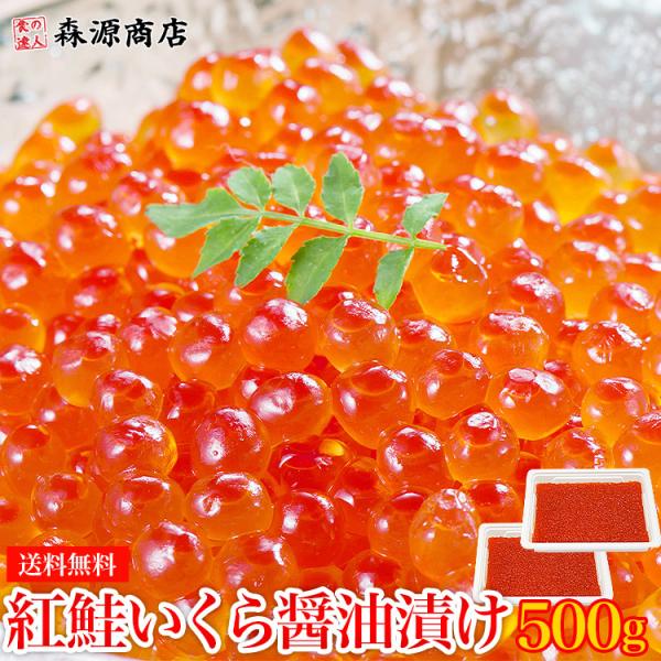 いくら イクラ 紅鮭 醤油漬け 500g (250g×2P) さけ グルメ 食品 海鮮 ギフト クー...