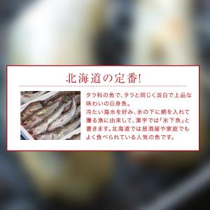 こまい 1kg 一夜干し 北海道産 氷下魚 コ...の詳細画像3