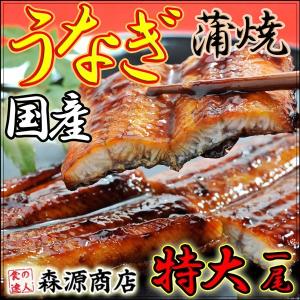 【国産】プレミアム特大うなぎ 1尾焼き上げ180g〜220g...