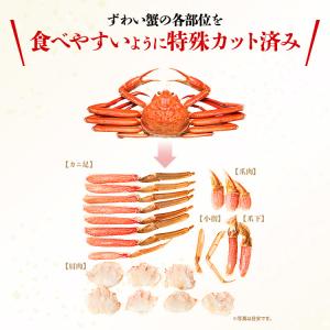 かに カニ 蟹 ズワイガニ ポーション お刺身...の詳細画像5