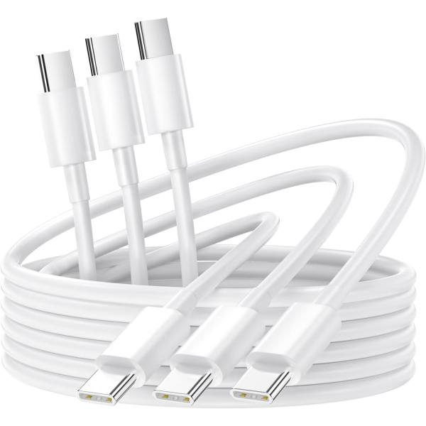 Type-C to Type-Cケーブル【3本入り 1M PD対応 60W急速充電】3.0A 急速充...