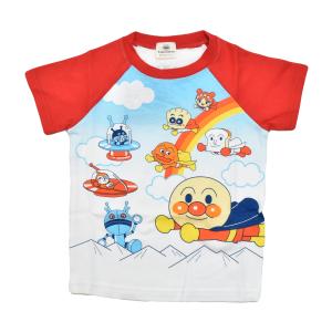 送料無料♪アンパンマン　半袖Tシャツ 90cm/95cm/100cm（SA3178）｜moriguchiakachan