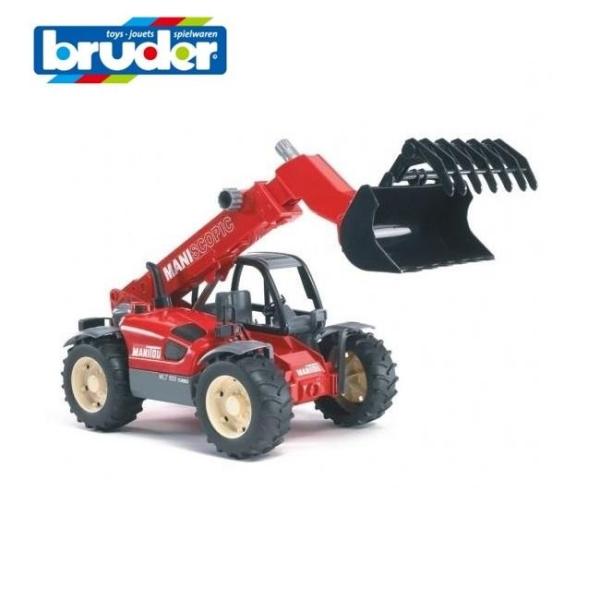 bruder ブルーダー Manitou テレスコープ MLT633 BR02125 おもちゃ 車 ...