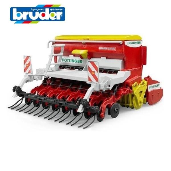 bruder ブルーダー Pottinger Vitasem302ADDハローマウントシードドリル ...