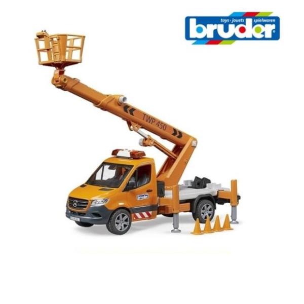 bruder ブルーダー MB 高所作業車 BR02679 おもちゃ 車 はたらく車 メルセデス ベ...