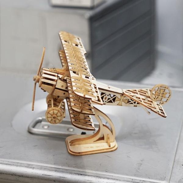 Robotime ロボタイム 飛行機 666673-TG301 日本正規品 日本語説明書付き ROB...