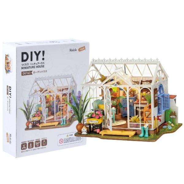 模型 建物 組立キット DIY つくるんです！ ガーデンハウス 664644-DG163 日本語説明...