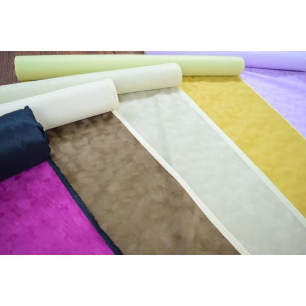 無地　スエード　起毛　生地　多色【 50cm あたり 350円 】No.11ピンク