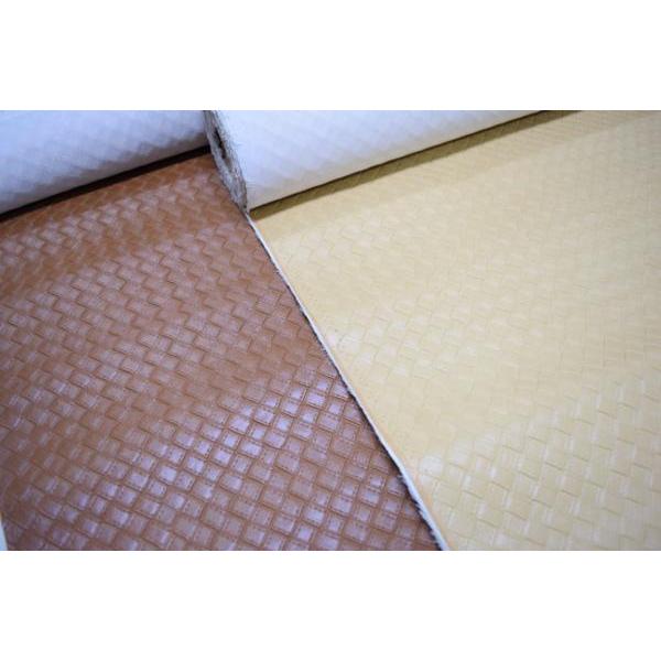 セナメッシュ ビニール レザー PVC 生地【50cmあたり300円】ベージュ