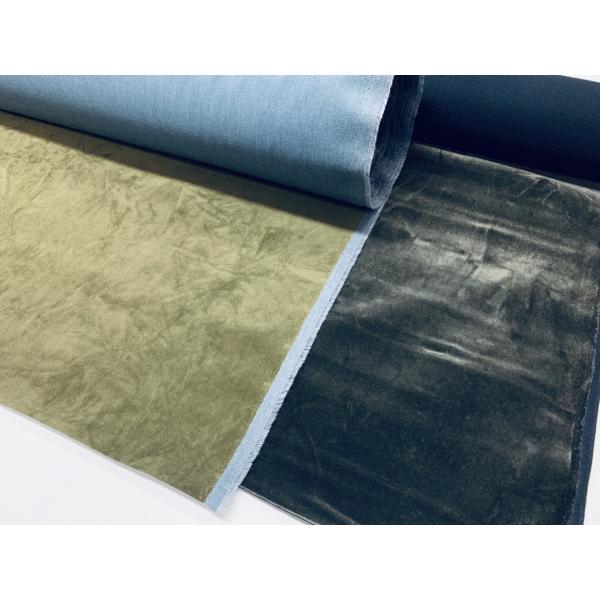 スエード 起毛 生地 グリン オリーブ【 50cmあたり250円 】ダークグリン