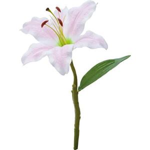 ポピー 造花 カサブランカ ピンク 全長37cm 花径17cm FFH-0016P