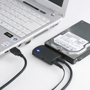 サンワサプライ(Sanwa Supply) SATA-USB3.0変換ケーブル HDD/SSD/光学式ドライブ ケーブル長0.8m USB-CVIDE｜森本商店