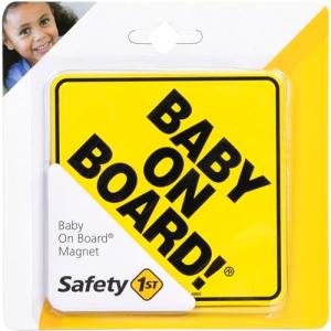 Safety 1st Baby On Board 赤ちゃんが乗ってます マグネットステッカー [並行輸入品]｜morimori117