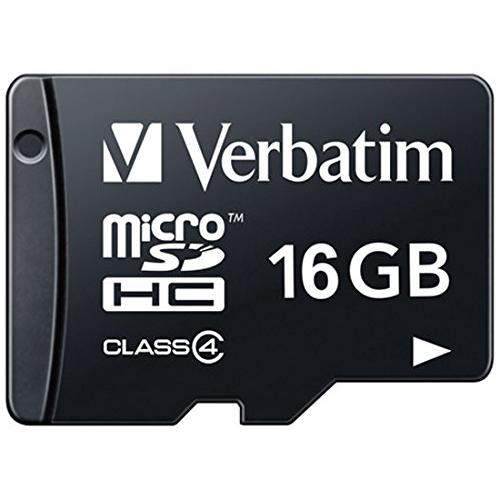 三菱ケミカルメディア Verbatim microSDHCカード 16GB Class4 MHCN1...