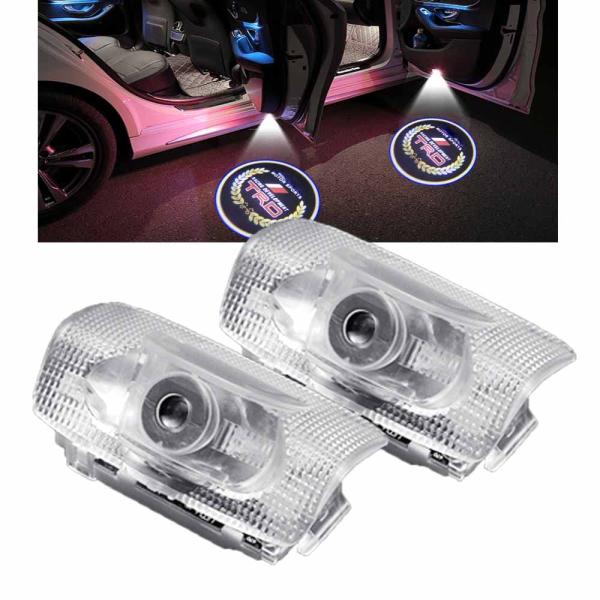 Ltsplay rav4汎用カーテシライト ドアウェルカムライト カーテシランプ LEDロゴ投影 6...