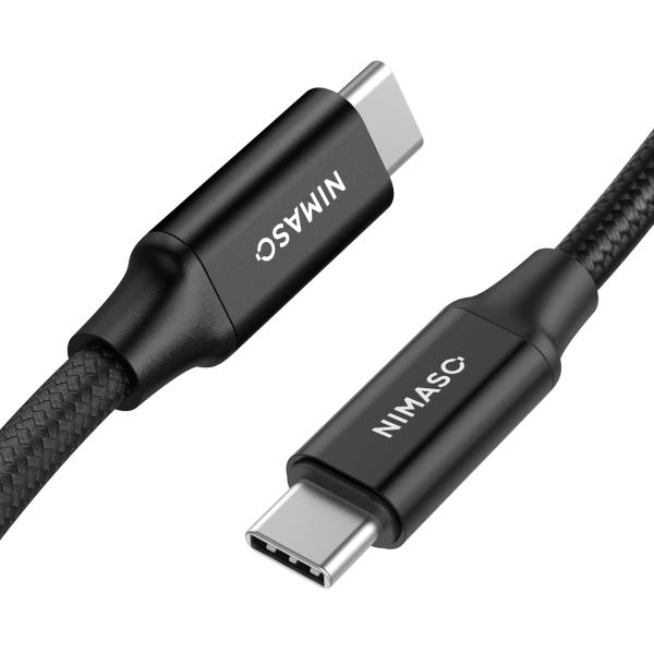 NIMASO USB C Type C ケーブル (Gen2)【100W/5A急速充電 USB3.1...
