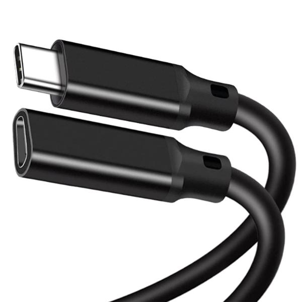 YFFSFDC USB type C 延長ケーブル USB 3.1 Gen2(10Gbps) 高速デ...