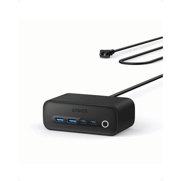 Anker 525 Charging Station (USBタップ 電源タップ AC差込口 3口 ...