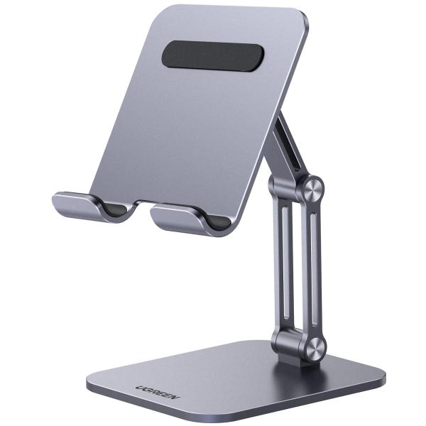 UGREEN タブレット スタンド iPad 折りたたみ式 アイパッドスタンド 高さ角度調整可能 ア...
