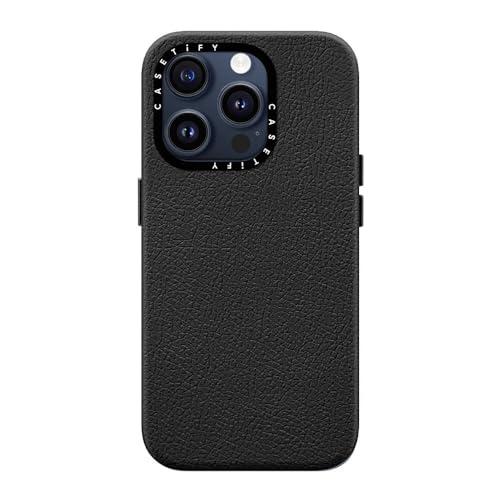 CASETiFY レザー iPhone 15 Pro ケース [MagSafe に対応 / 1.5m...