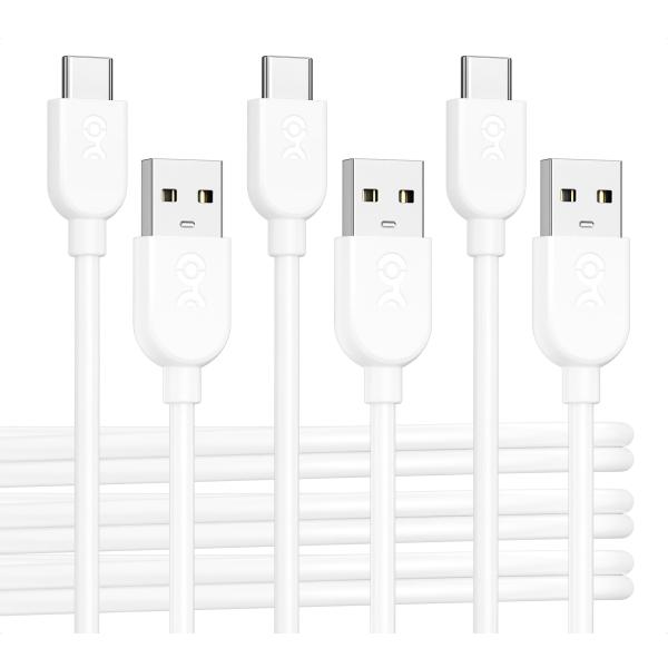 Cable Matters 3本セット USB C USB A 変換ケーブル ホワイト 3m/10f...