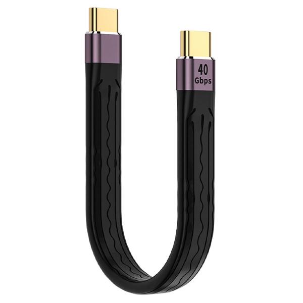 LIANHATA USB Type CtoC ケーブル USB4.0 40Gbps高速データ転送 8...