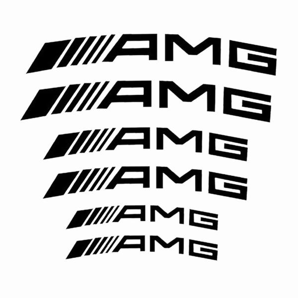 キャリパーステッカー AMG ブレーキキャリパーカバー 防水 ブレーキキャリパー耐高温 ステッカー ...