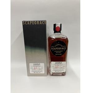 スケープグレース シングルモルトウィスキー コーラス 46° 700ml 箱付　