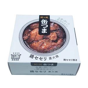 Ｋ＆Ｋ　缶つまホルモン　鶏セセリ直火焼　50ｇ