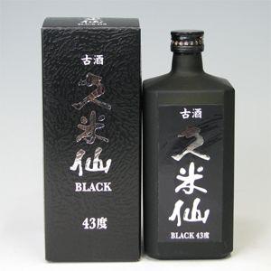 久米仙ブラック古酒　43゜　泡盛　720ml｜morimoto