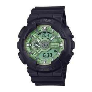 CASIO カシオ Ｇショック G-SHOCK GA-110CD-1A3JF セージグリーン Metallic Color Dial メンズ腕時計 アナデジ 国内正規品 刻印対応有料 取り寄せ品｜morimototokeiten