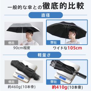 雨傘 日傘 晴雨兼用傘 男女兼用 折りたたみ傘...の詳細画像3