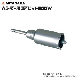 ミヤナガ ハンマー用コアビット カッター MH100C 刃先径100mm ガイド