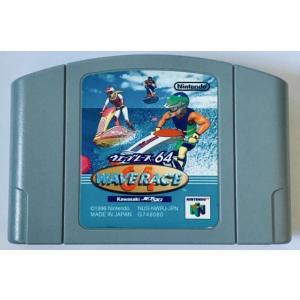 任天堂64　ウェーブレース64　ロクヨン　Ｎ64　ソフトのみ　単品(中古)｜morinokitune