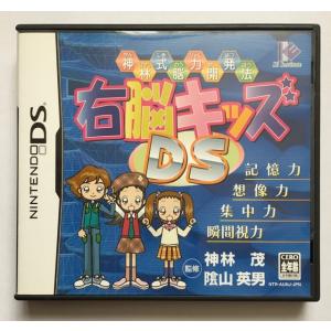 神林式能力開発法 右脳キッズ DS ニンテンドーDS　単品(中古)｜morinokitune