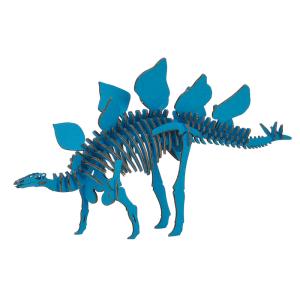 ダンボールでつくる恐竜骨格 ステゴサウルス BLUE 4980｜morinokobito