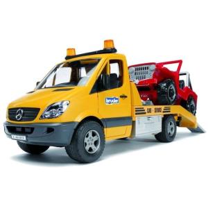 車 おもちゃ 人気 はたらく車 Bruder クロスカントリー Mbレッカークレーン ブルーダー